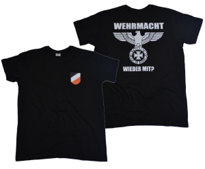 T-Shirt Wehrmacht wieder mit K52 G431