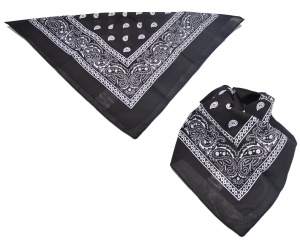 Bandana Tuch schwarz