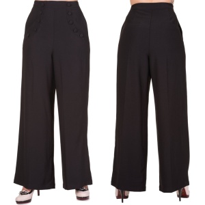 Damen Swing Trouser 40iger Jahre/Marlene Hose Banned