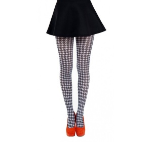 Strumpfhose Dogtooth 