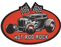 Aufnäher Hot Rod Rock