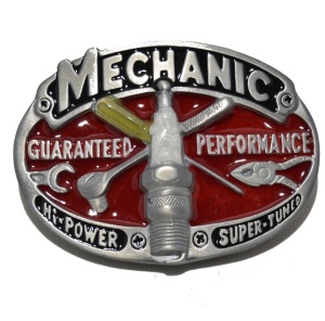 Gürtelschnalle Mechanic