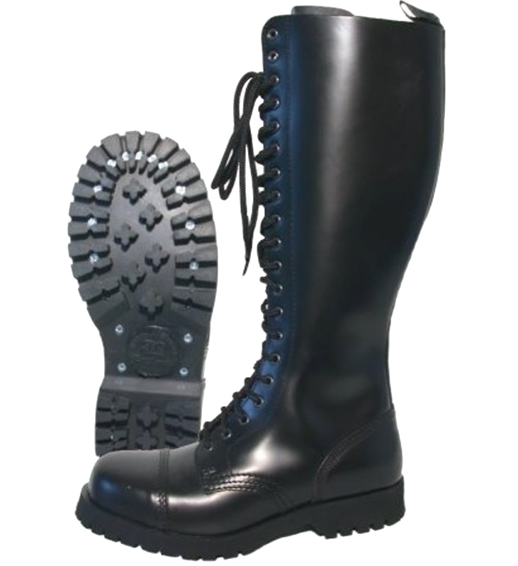 Boots Braces 20 Loch Stiefel Stahlkappe Boots and Braces Boots and Braces Details Thorshop Nordic Streetwear und Thor Steinar Shop BB20