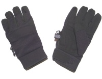 Fingerhandschuhe Security Herren Handschuhe schwarz Neopren Polizei Swat Einsatz 