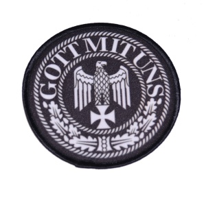 Aufnäher Gott mit uns