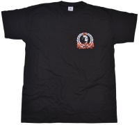 T-Shirt Oi Skinhead proud and strong kleines Log