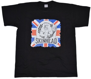 T-Shirt Skinhead A Way Of Life Union Jack G514
